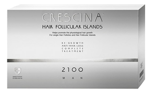 Комплекс для волос HFI 2100 Man Re-Growth Anti-Hair Loss (лосьон для стимуляции роста 20*3,5мл + лосьон против выпадения 20*3,5мл)