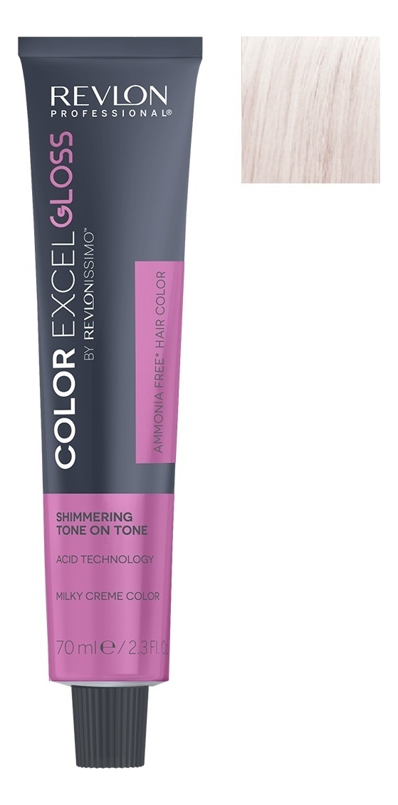 

Кислотный краситель для волос тон в тон Color Excel Gloss By Revlonissimo 70мл: 01 Anti-Orange, Кислотный краситель для волос тон в тон Color Excel Gloss By Revlonissimo 70мл