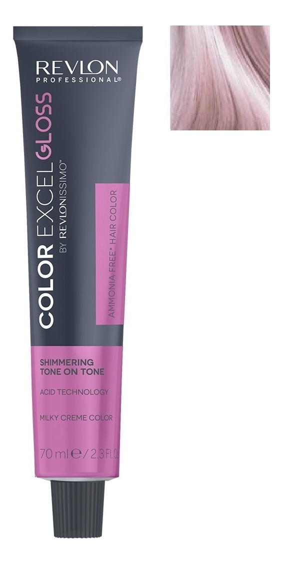 

Кислотный краситель для волос тон в тон Color Excel Gloss By Revlonissimo 70мл: 22 Intense Iridescent, Кислотный краситель для волос тон в тон Color Excel Gloss By Revlonissimo 70мл