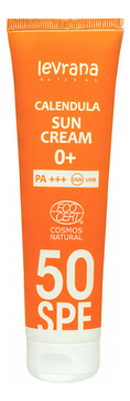 Солнцезащитный крем для лица и тела с гидролатом календулы Calendula Sun Cream 0+ 100мл