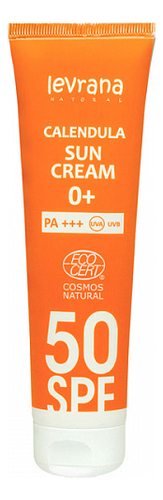 

Солнцезащитный крем для лица и тела с гидролатом календулы Calendula Sun Cream 0+ 100мл: Крем SPF50+ PA+++, Солнцезащитный крем для лица и тела с гидролатом календулы Calendula Sun Cream 0+ 100мл