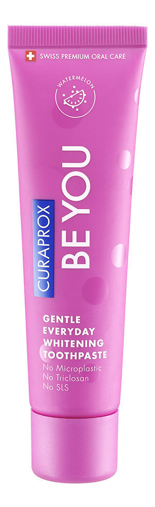 

Зубная паста со вкусом арбуза Be You Whitening Toothpaste 60мл