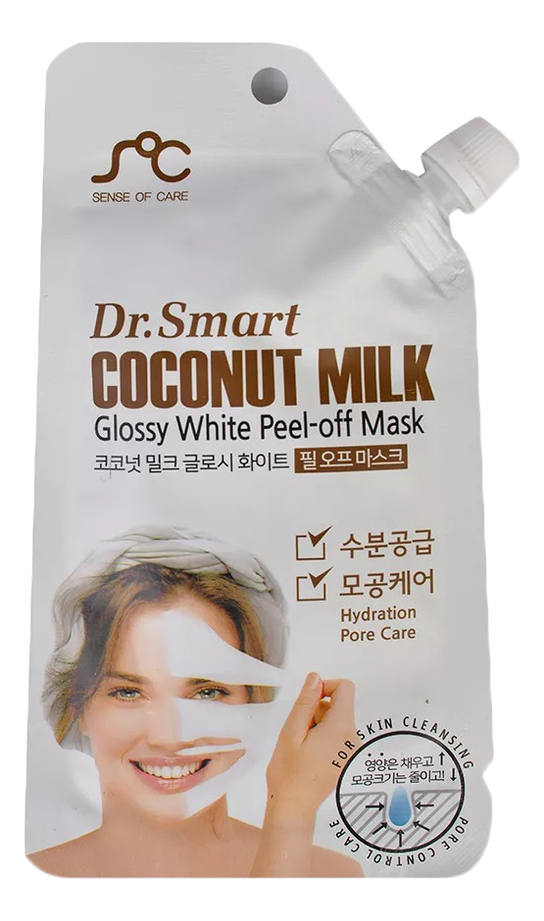 

Маска-пленка с кокосовым молоком Coconut Milk Peel-Off Mask 25мл