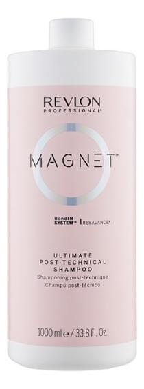 Пост-технический шампунь для волос Magnet Ultimate Post-Technical Shampoo 1000мл, Revlon Professional  - Купить