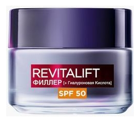 

Дневной антивозрастной крем-уход для лица Филлер Revitalift SPF50 50мл