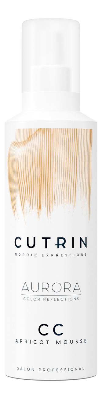 

Тонирующий мусс для волос Aurora CC Color Reflections Mousse 200мл: Apricot, Тонирующий мусс для волос Aurora CC Color Reflections Mousse 200мл