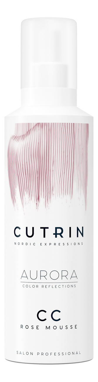 Тонирующий мусс для волос Aurora CC Color Reflections Mousse 200мл: Rose