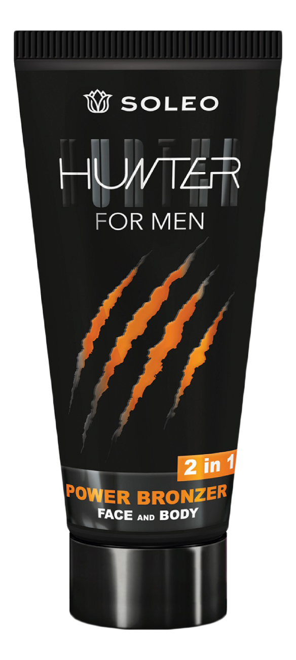 Крем-бронзатор для лица и тела Hunter For Men Power Bronzer: Крем 150мл