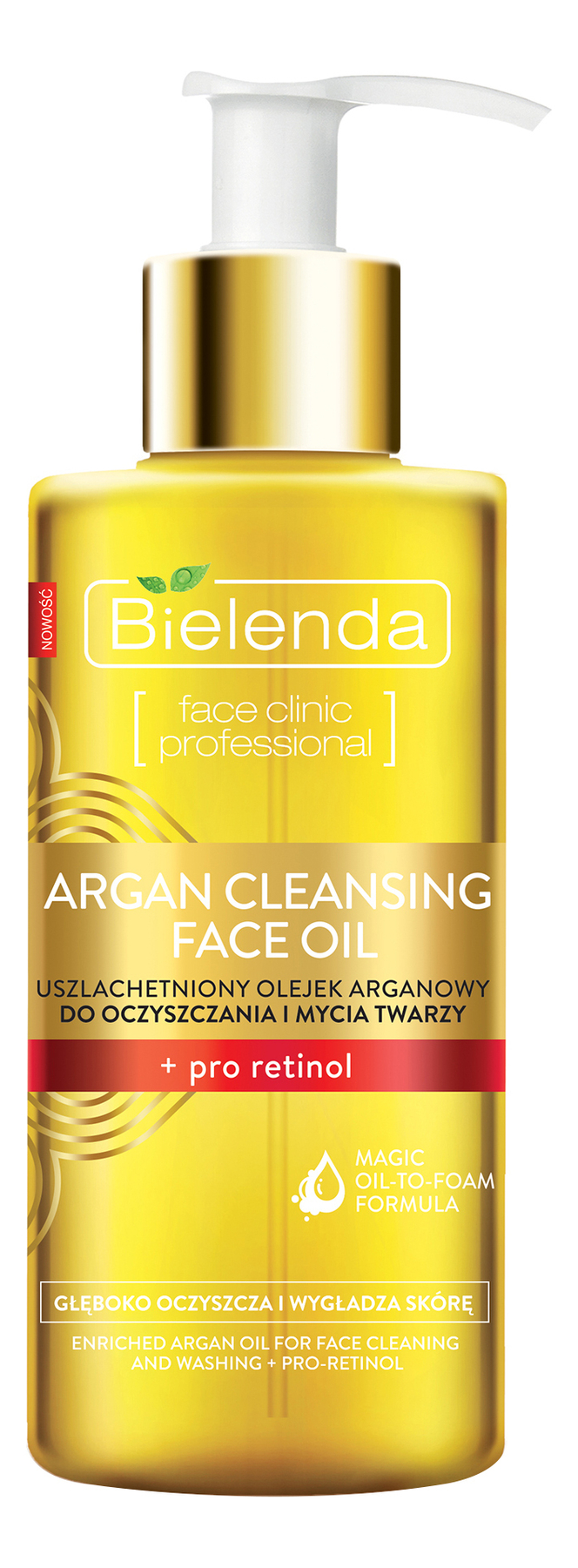 

Гидрофильное масло для умывания с про-ретинолом Argan Cleansing Face Oil Pro-Retinol 140мл