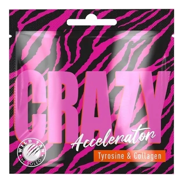 Крем-ускоритель для загара с коллагеном Wild Tan Crazy Accelerator Tyrosine & Collagen: Крем 15мл