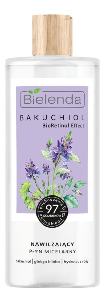 

Увлажняющая мицеллярная вода для лица Bakuchiol BioRetinol Effect 500мл