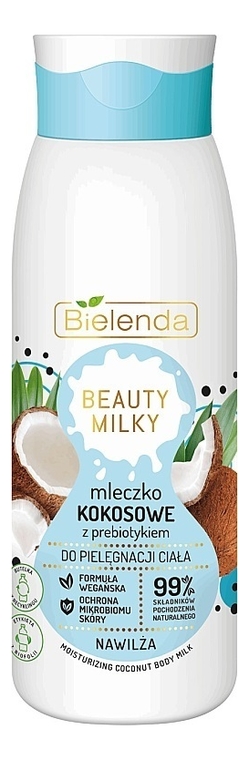 Кокосовое молочко для душа с пребиотиком Beauty Milky 400мл