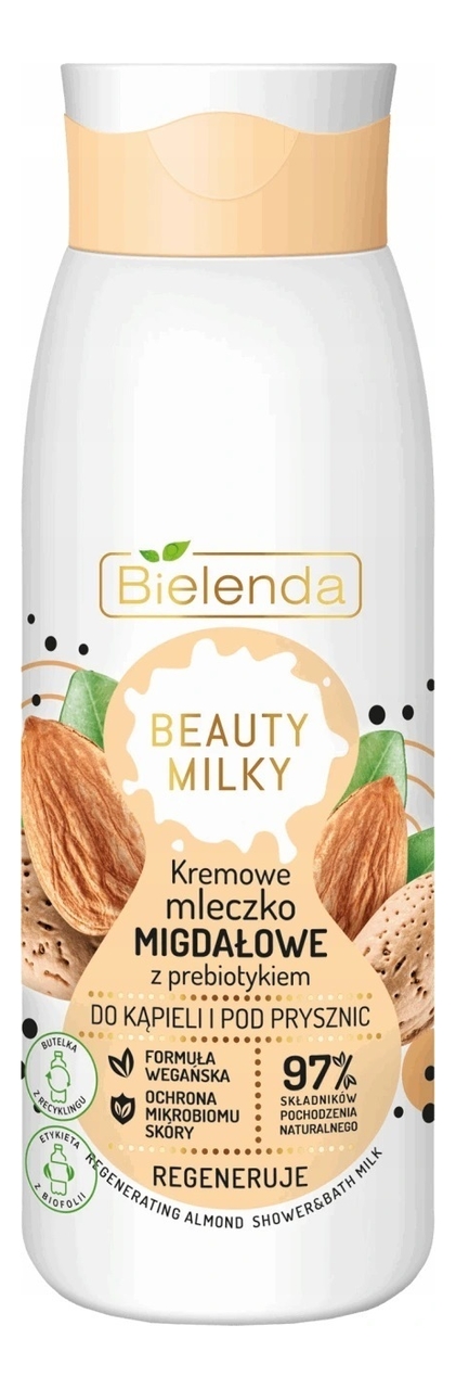 

Миндальное кремовое молочко для душа с пребиотиком Beauty Milky 400мл