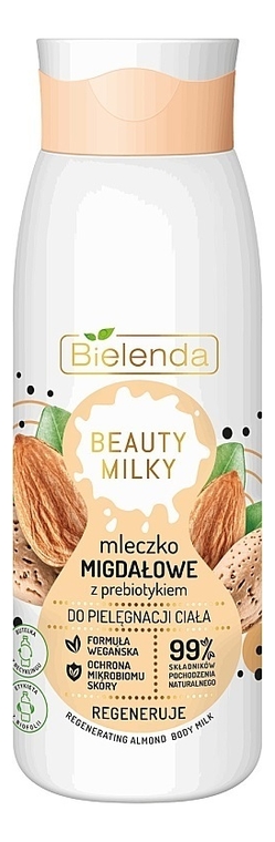 Миндальное молочко для душа с пребиотиком Beauty Milky 400мл