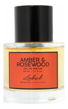 Label Amber & Rosewood