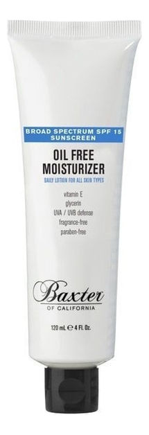 

Увлажняющий лосьон для лица Oil Free Moisturizer SPF15 120мл