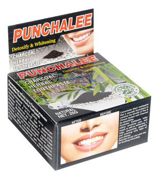 Растительная зубная паста Charcoal Herbal Toothpaste