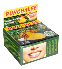 Punchalee Растительная зубная паста Herbal Pineapple Toothpaste