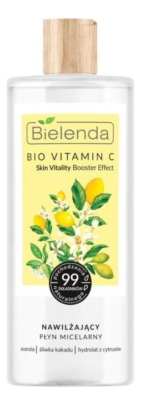 

Увлажняющая мицеллярная вода для лица Bio Vitamin C Skin Vitality Booster Effect 500мл