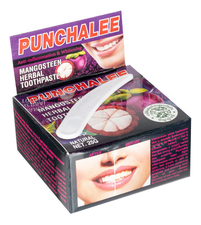 Punchalee Растительная зубная паста Mangosteen Herbal Toothpaste