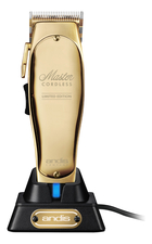 ANDIS Машинка для стрижки волос Master Cordless Gold 5 насадок 12545 MLC