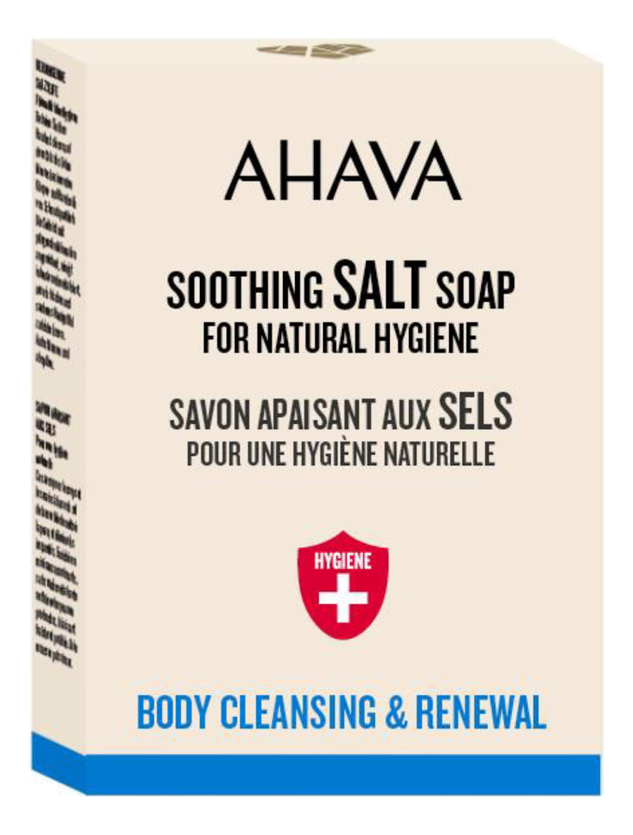 

Мыло на основе соли Мертвого моря Body Cleansing & Renewal Soothing Salt Soap 100г