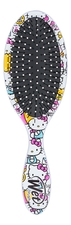 Wet Brush Щетка для спутанных волос Original Detangler Hello Kitty Under My Umbrella White