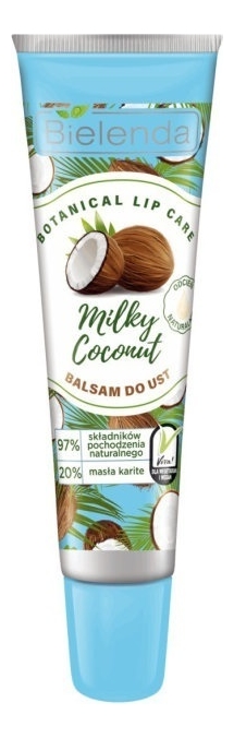 

Бальзам для губ Botanical Lip Care Milky Coconut 10г