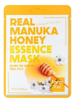 Тканевая маска с экстрактом меда Манука Real Manuka Honey Essence Mask 23мл