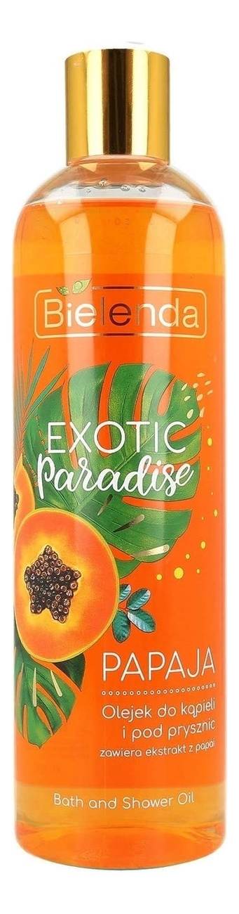 Масло для душа Exotic Paradise Bath And Shower Oil Papaja 400мл