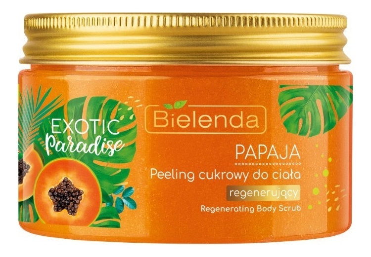 Восстанавливающий сахарный скраб для тела Exotic Paradise Regenerating Body Scrub Papaja 350мл