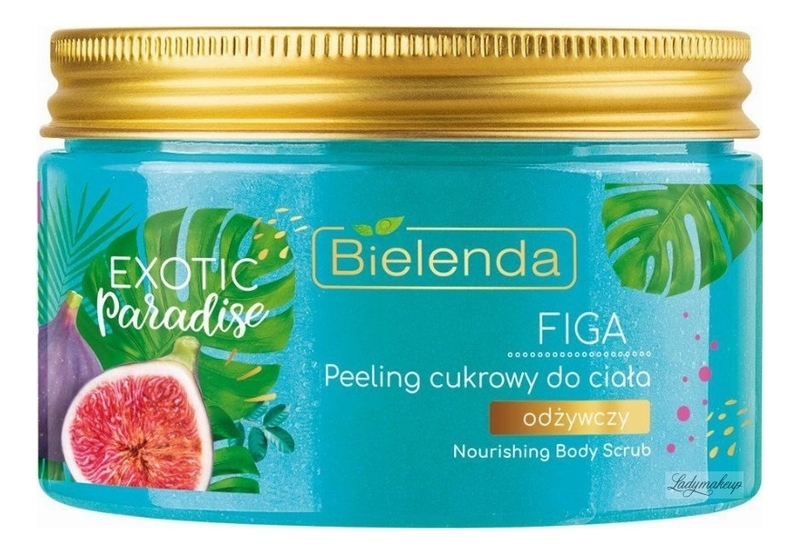 Питательный сахарный скраб для тела Exotic Paradise Nourishing Body Scrub Figa 350мл