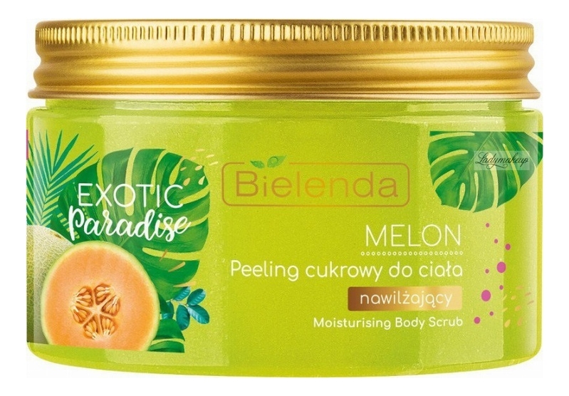 Увлажняющий сахарный скраб для тела Exotic Paradise Moisturizing Body Scrub Melon 350мл