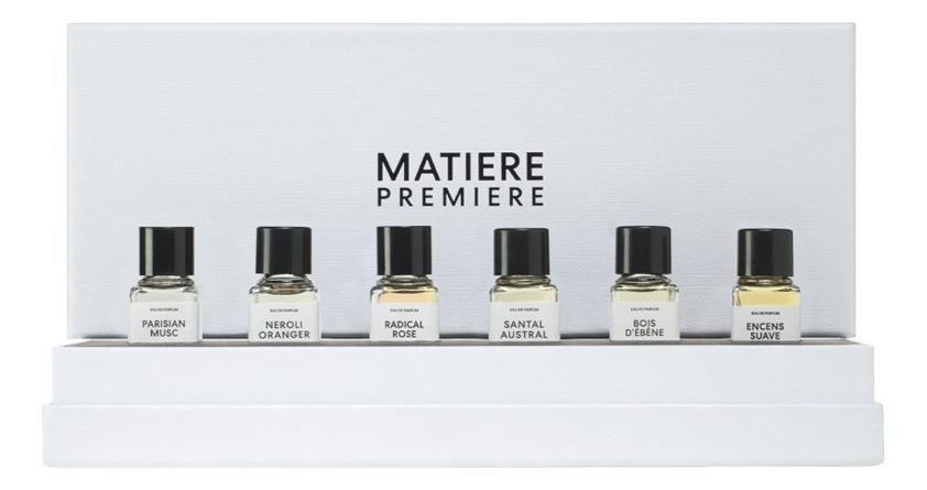 

Custom Set 6: парфюмерная вода 6*6мл (Bois D'ebene + Encens Suave + Radical Rose + Parisian Musc + Neroli Oranger + Santal Austral), Custom Set 6