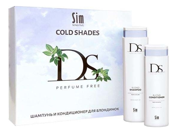 

Набор с активным фиолетовым пигментом для блондинок DS Perfume Free Cold Shades (шампунь Blonde Shampoo 250мл + кондиционер Blonde Conditioner 200мл)