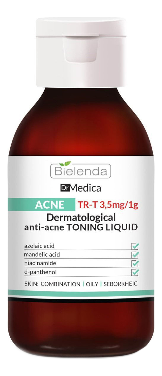 

Дерматологический лосьон для лица Dr Medica Acne Dermatological Anti-Acne Tonic Liquid 250мл