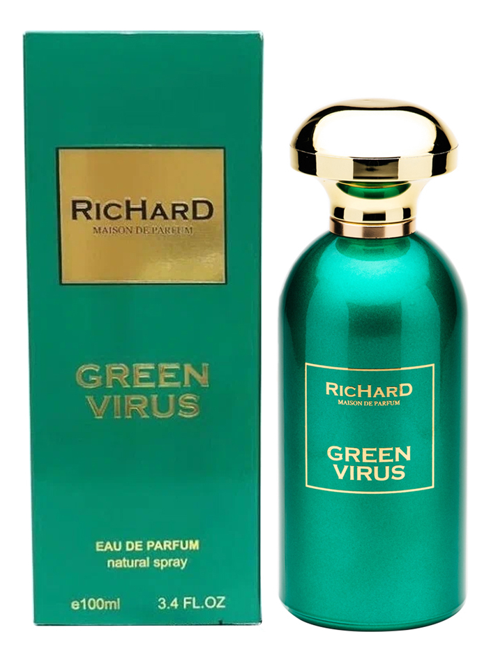 Green Virus: парфюмерная вода 100мл bio textiles халат вафельный унисекс dark green
