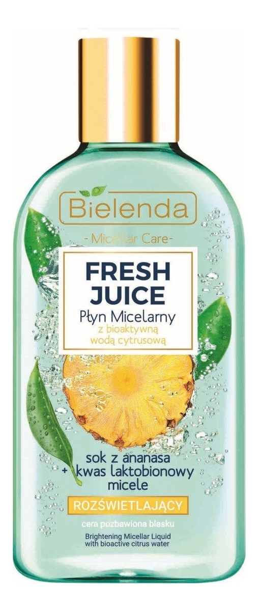 

Осветляющая мицеллярная вода для лица Fresh Juice Brightening Micellar Liquid With Bioactive Citrus Water: Мицеллярная вода 100мл, Осветляющая мицеллярная вода для лица Fresh Juice Brightening Micellar Liquid With Bioactive Citrus Water