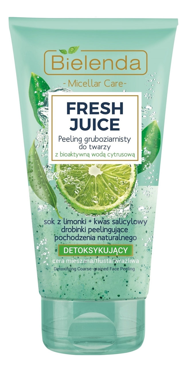 

Детоксифицирующий интенсивный скраб для лица придающий блеск Fresh Juice Detoxifying Coarse-Grained Face Peeling 150г