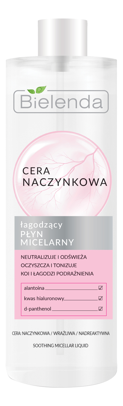 

Успокаивающая мицеллярная вода для лица Capillary Skin 500мл