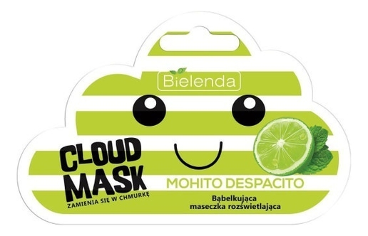 Осветляющая кислородная маска для лица Cloud Mask Mohito Despacito 6г