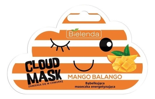 

Энергизирующая кислородная маска для лица Cloud Mask Mango Balango 6г