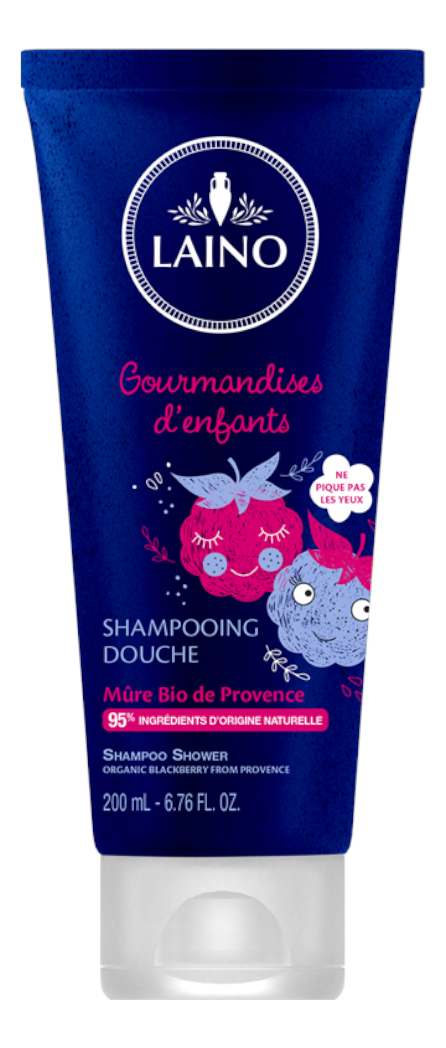 

Органический шампунь для волос и тела Shampooing Douche Mure Bio de Provence 200мл (прованская ежевика)