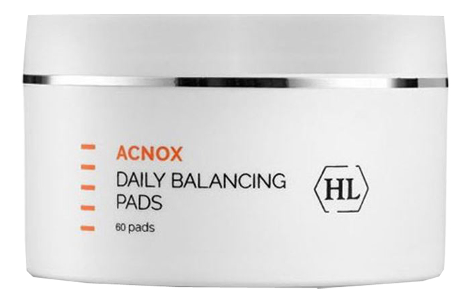 Очищающие пэды для лица с салициловой кислотой Acnox Daily Balancing Pads 60шт