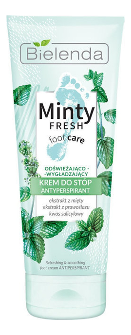 

Освежающий и разглаживающий крем-антиперспирант для ног Minty Fresh Foot Care 100мл