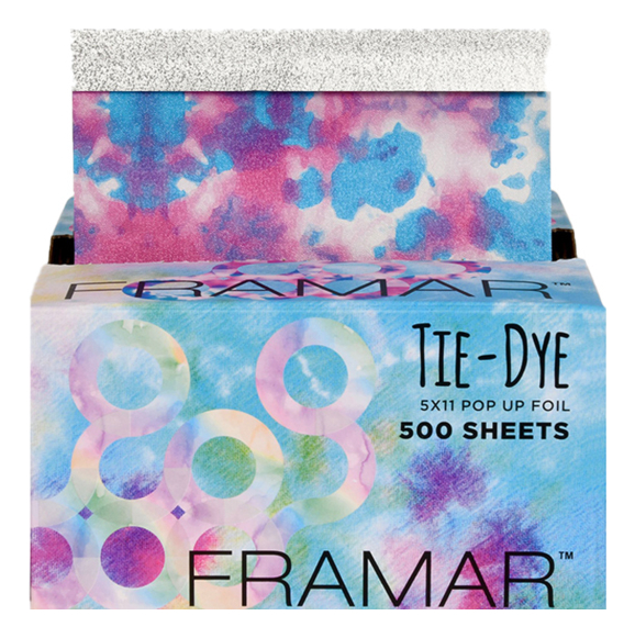 

Вытяжная фольга с тиснением Тай-дай Pop Ups Tie-Dye 500 листов