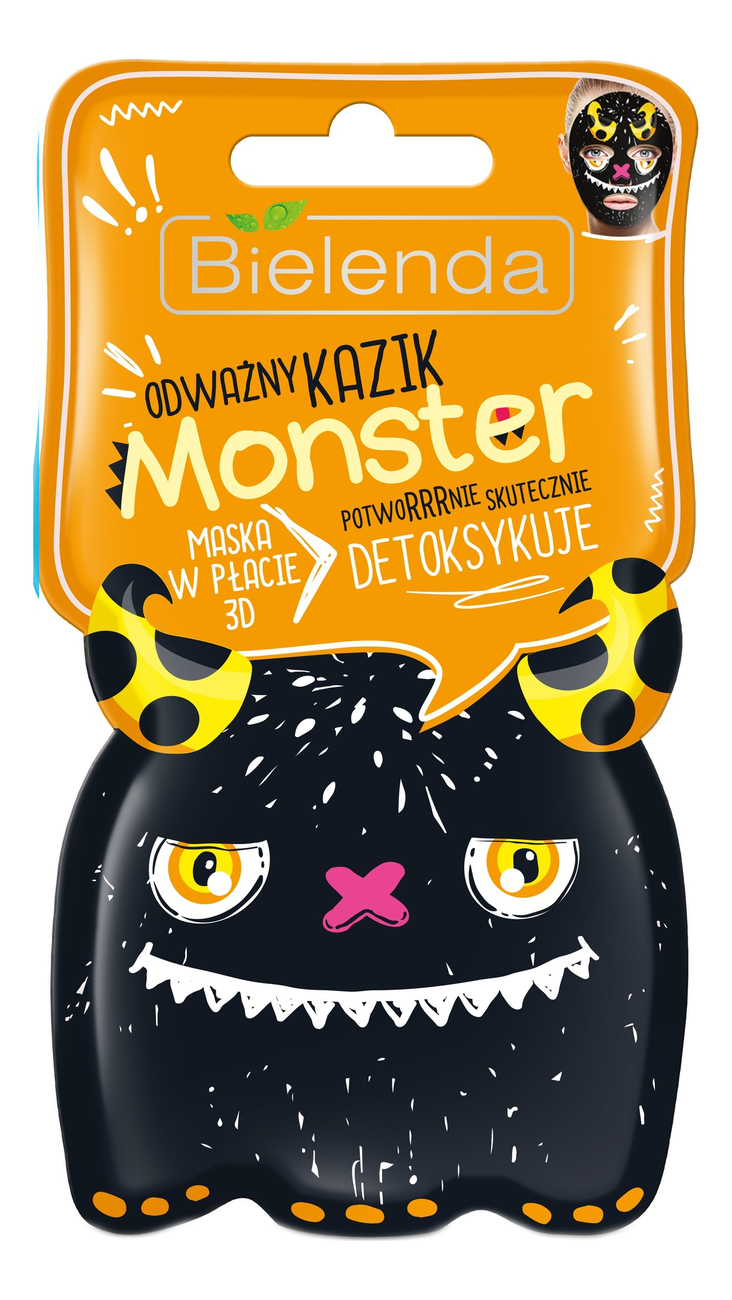 

Тканевая 3D маска-детокс для лица Monster