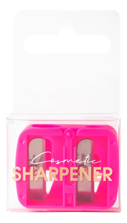 

Точилка косметическая двойная Cosmetic Pencil Sharpener Taille-Crayon Duo