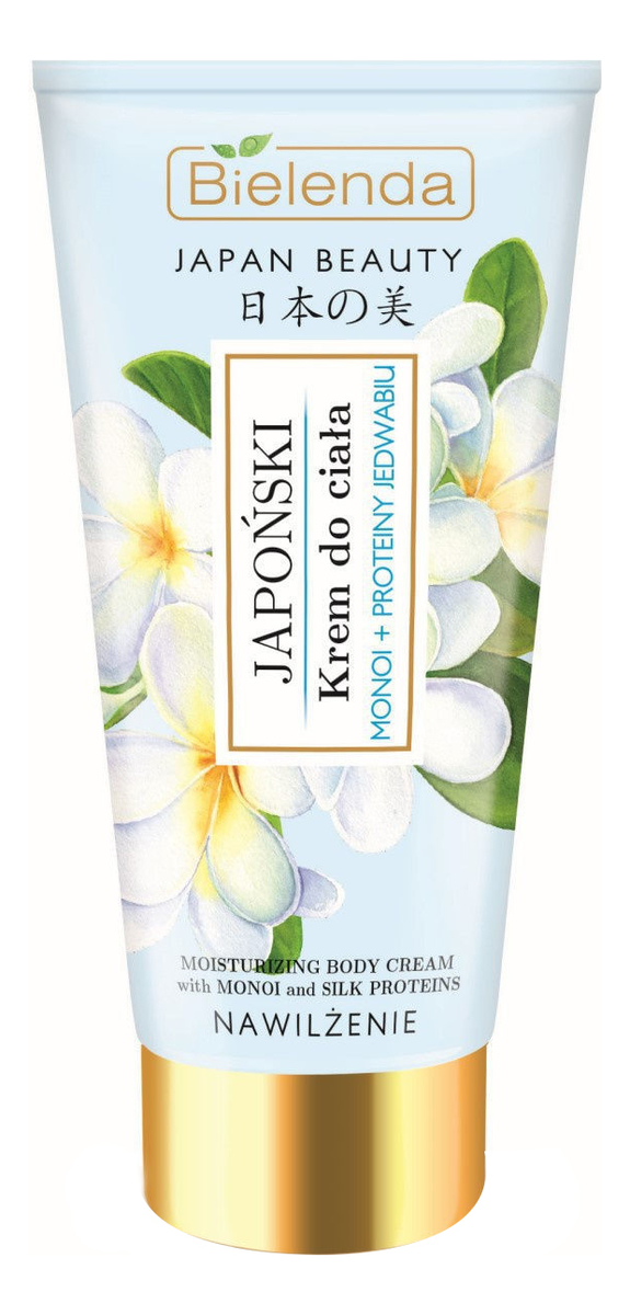 

Крем для тела Japan Beauty Moisturizing Body Cream With Monoi And Silk Proteins 200мл