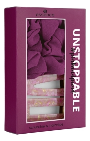 

Набор для волос #pinkandproud Unstoppable (резинка + заколка 2шт)